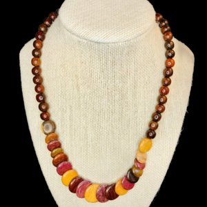 Wooden necklace Hand made from Costa Rica